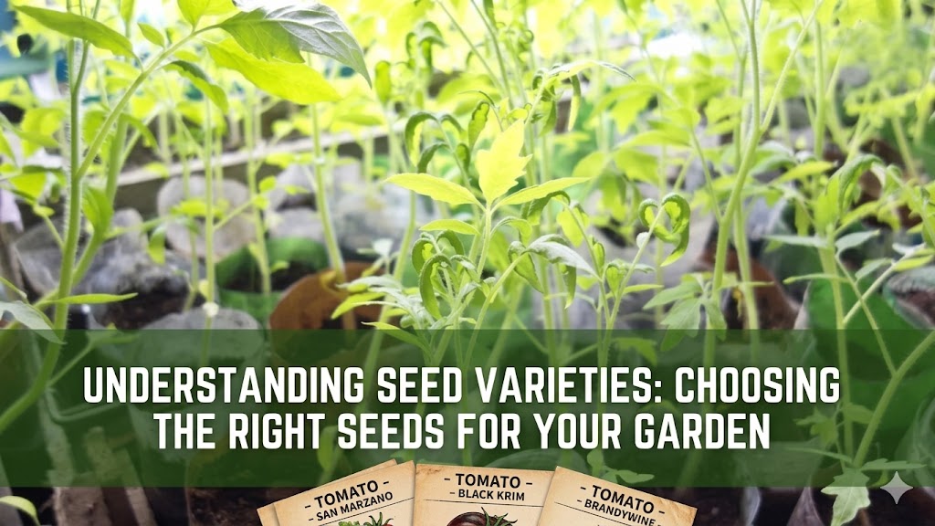 Understanding Seed Varieties: Choosing the Right Seeds for Your Garden