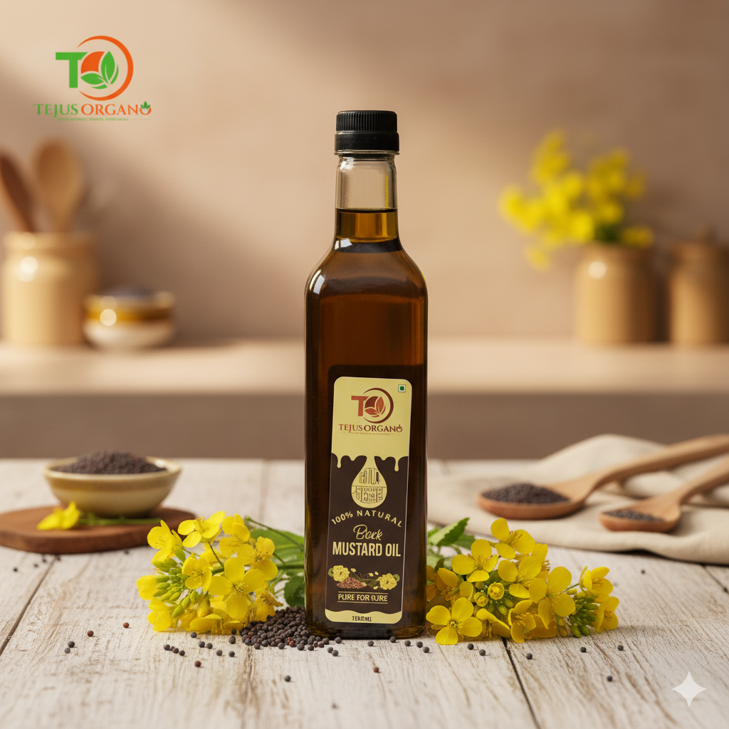 Cold Pressed Black Mustard Oil