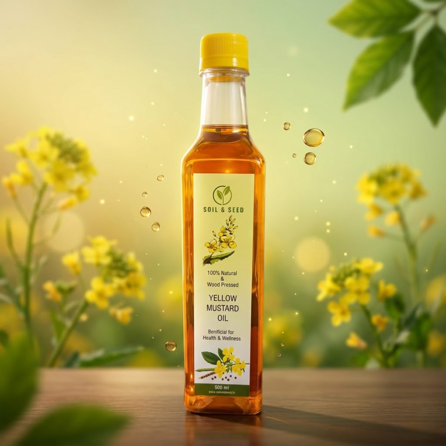 Wood Pressed Black Mustard Oil