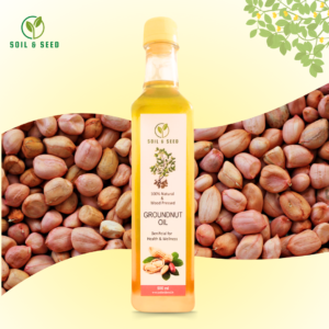 Wood Pressed Groundnut Oil