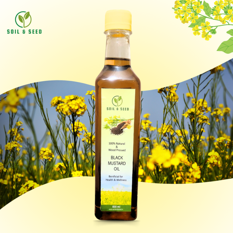 buy wood pressed black mustard oil