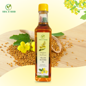 Wood Pressed Yellow Mustard Oil