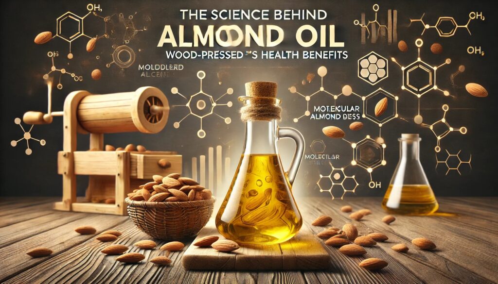 The Science Behind the Health Benefits of Wood-Pressed Almond Oil The Science Behind the Health Benefits of Wood-Pressed Almond Oil